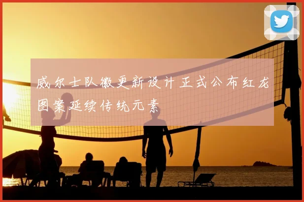 威尔士队徽更新设计正式公布红龙图案延续传统元素